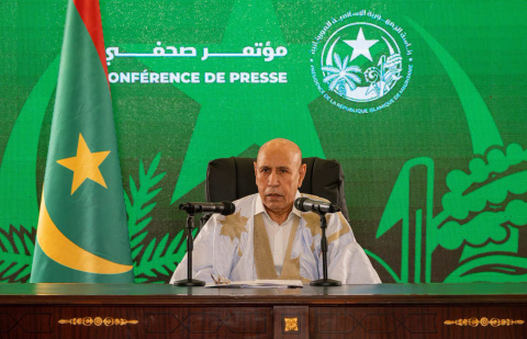 إليكم ملخص لما تطرق اليه ولد الغزواني في لقائه مع الصحافة