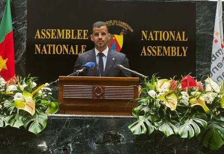 بلادنا تفوز ببرلمان الشباب لفركفوني لصالح سيد احمد ولد مكيه في الكامرون امس