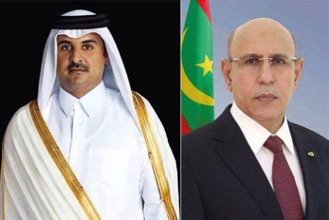 غزواني يعزي قطر بعد وفاة اميرها. الاب